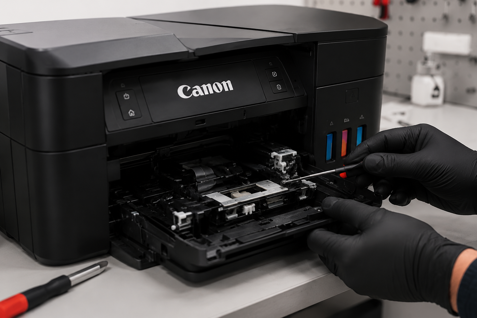 Servicio de reparación de impresoras Canon